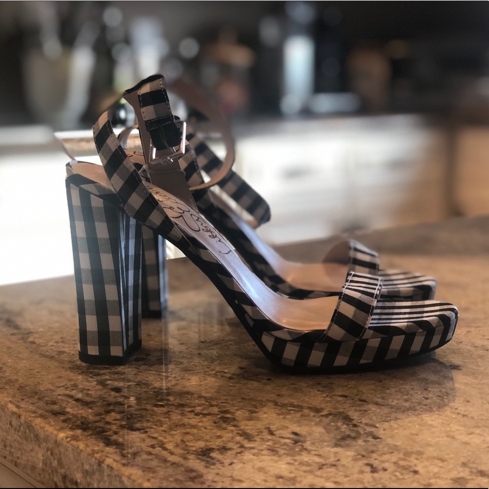 Libby Edelman block heels size 6.5